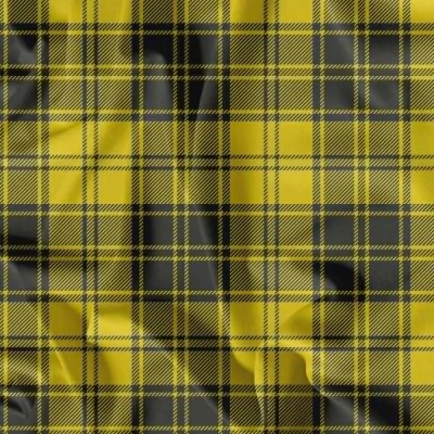 Balónová sukně „Half & Half“ kostkovaná žlutá