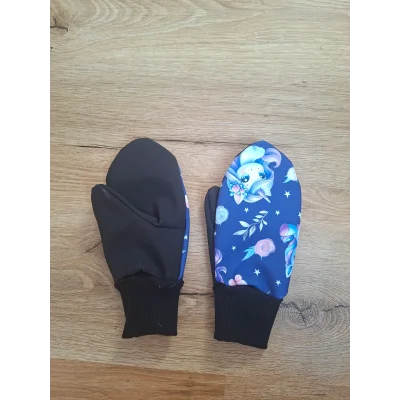 Dětské softshellové palčáky Madosme | Zimní i podzimní rukavice