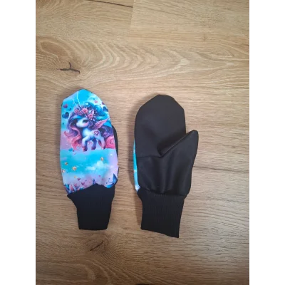 Dětské softshellové palčáky Madosme | Zimní i podzimní rukavice